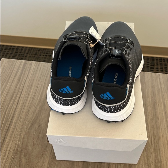 Adidas S2G SL Boa Men's Black Spikeless Golf Shoe - Picture 4 of 6